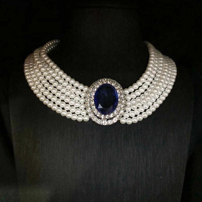 Pearl Trim Chain - 2026 Franse Retro Rhinestone Ingelegde Elegante