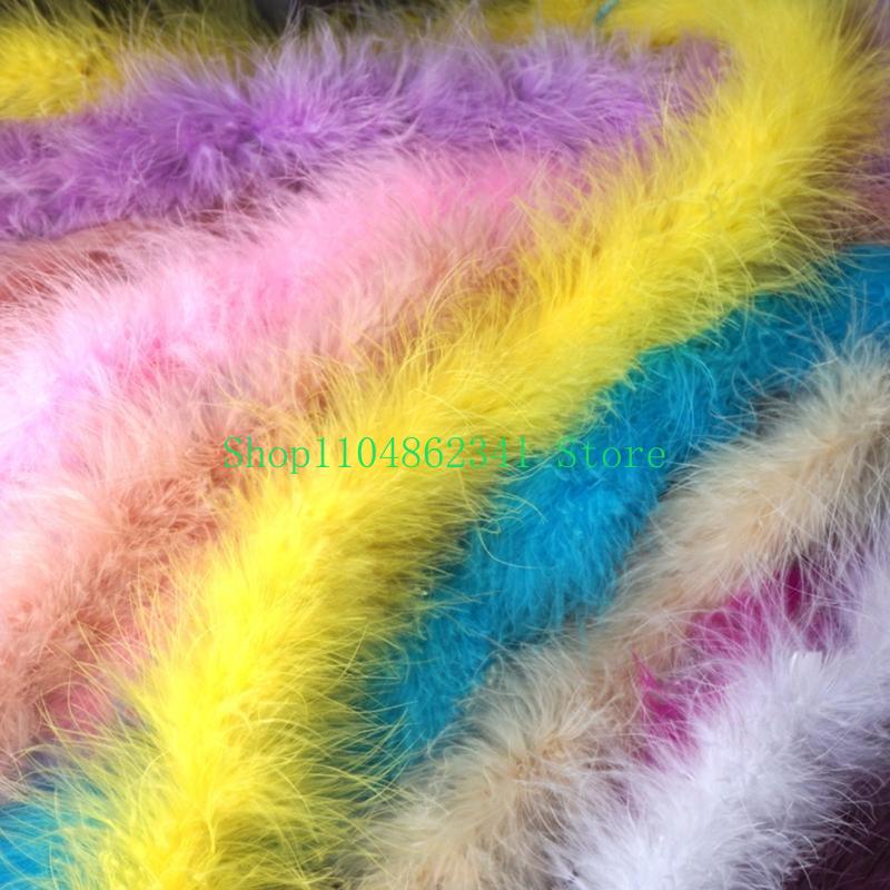 2 yards pluizige maraboe veren - Feather Trim Marabou recensie en prijs