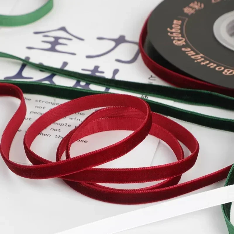 5 yards/rol breed 6mm fluwelen - Velvet Ribbon Roll recensie en prijs