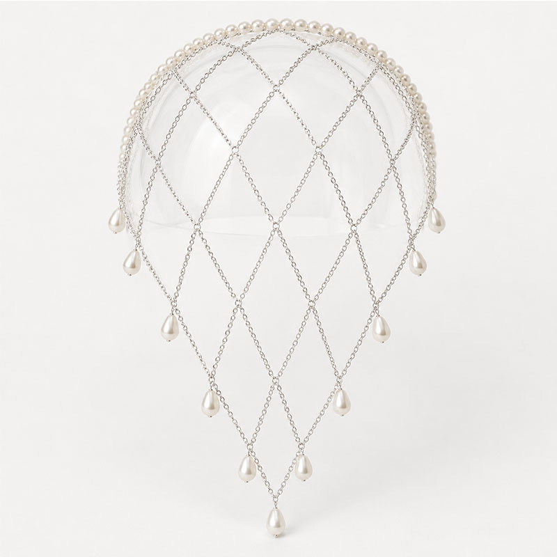Imitatie Parelversiering Mesh  - Beaded Trim Fringe recensie en prijs