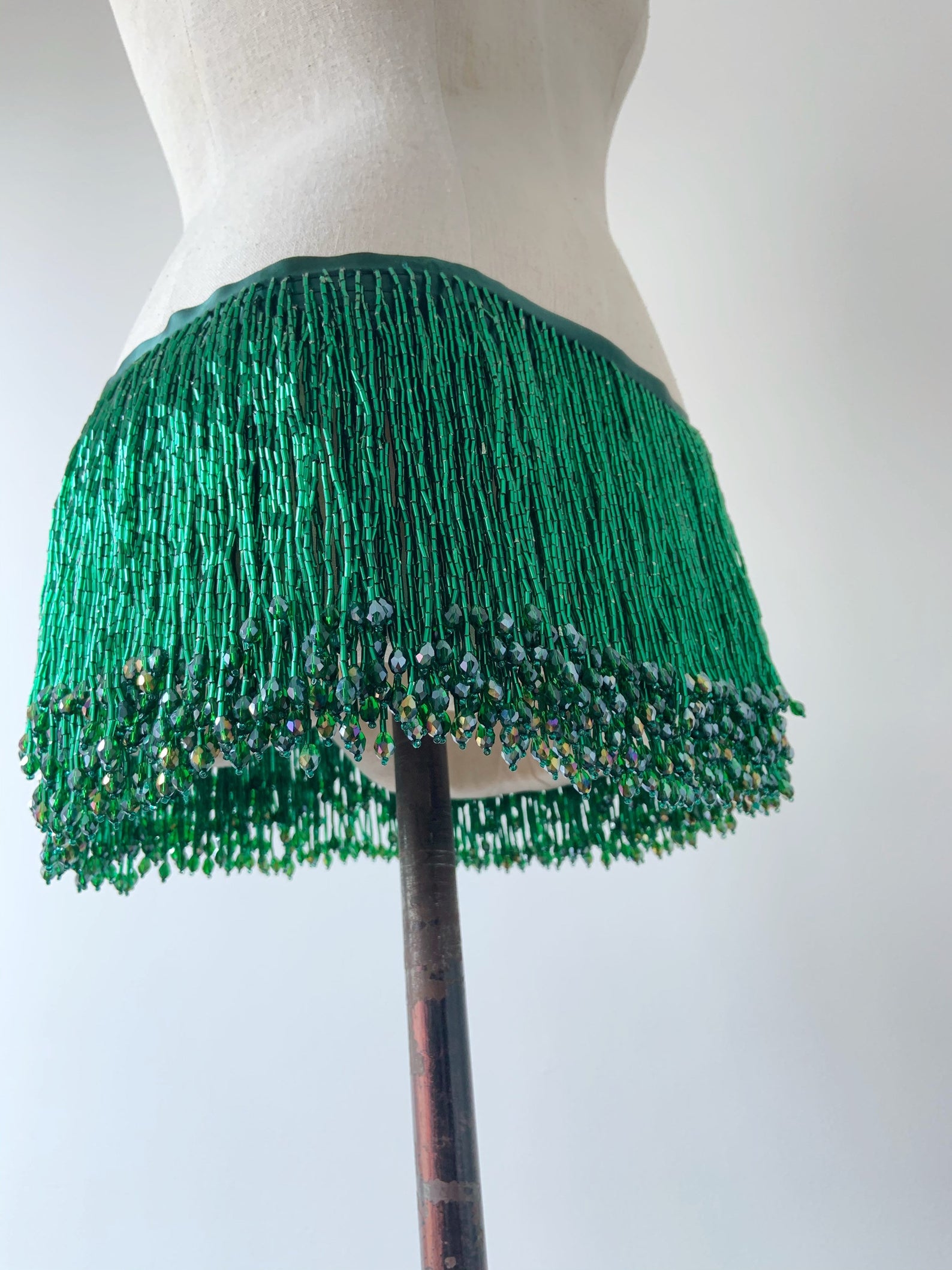 1 Yard Green Bead Fringe Tasse - Beaded Trim Fringe recensie en prijs