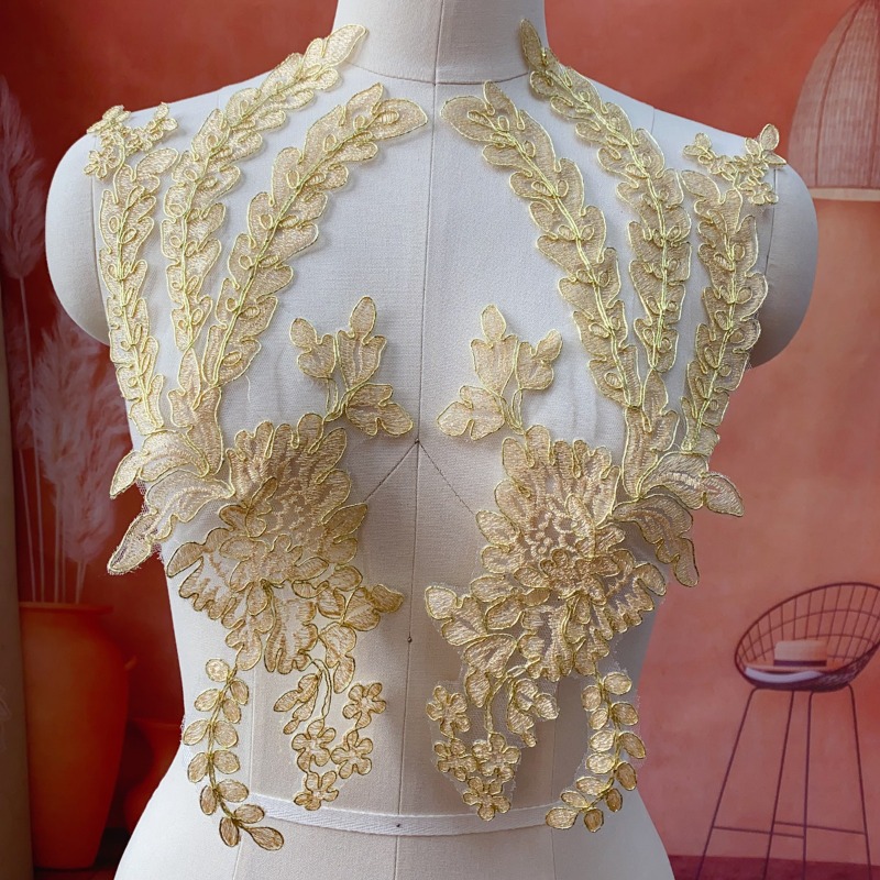 Gouden kantbies voor bruilofts - Embellish Craft recensie en prijs