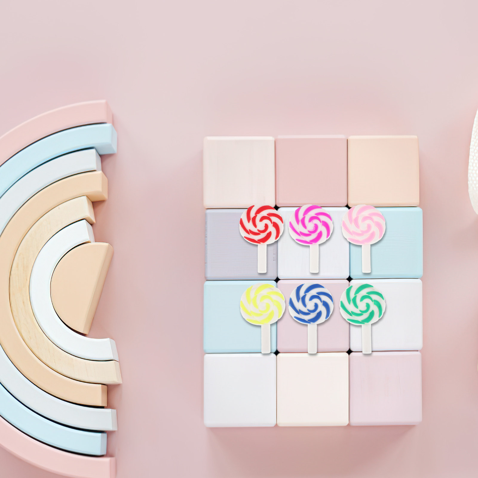 36 stuks levendige regenbooglo - Embellish Craft recensie en prijs