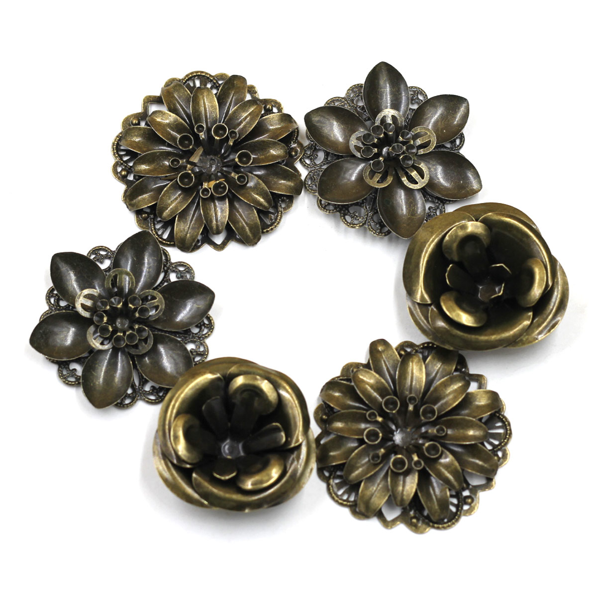 6 stuks versieringen combinati - Embellish Craft recensie en prijs