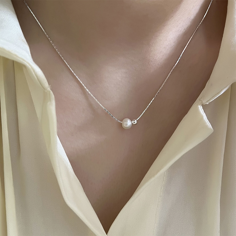 Kerstcadeau 925 sterling zilve - Pearl Trim Chain recensie en prijs