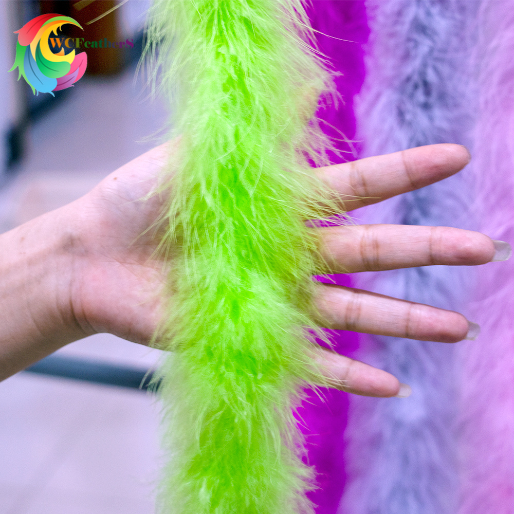 Natuurlijke Marabou verenbies  - Feather Trim Marabou recensie en prijs