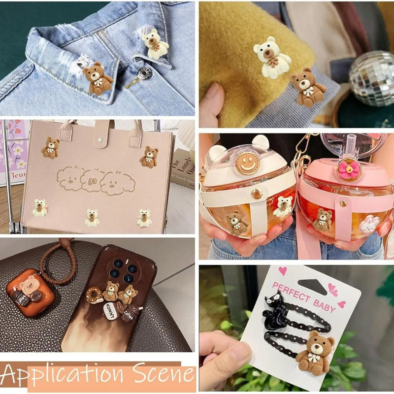 10/30/50pcs Hars Teddybeer Cab - Embellishments For Scrapbooking recensie en prijs