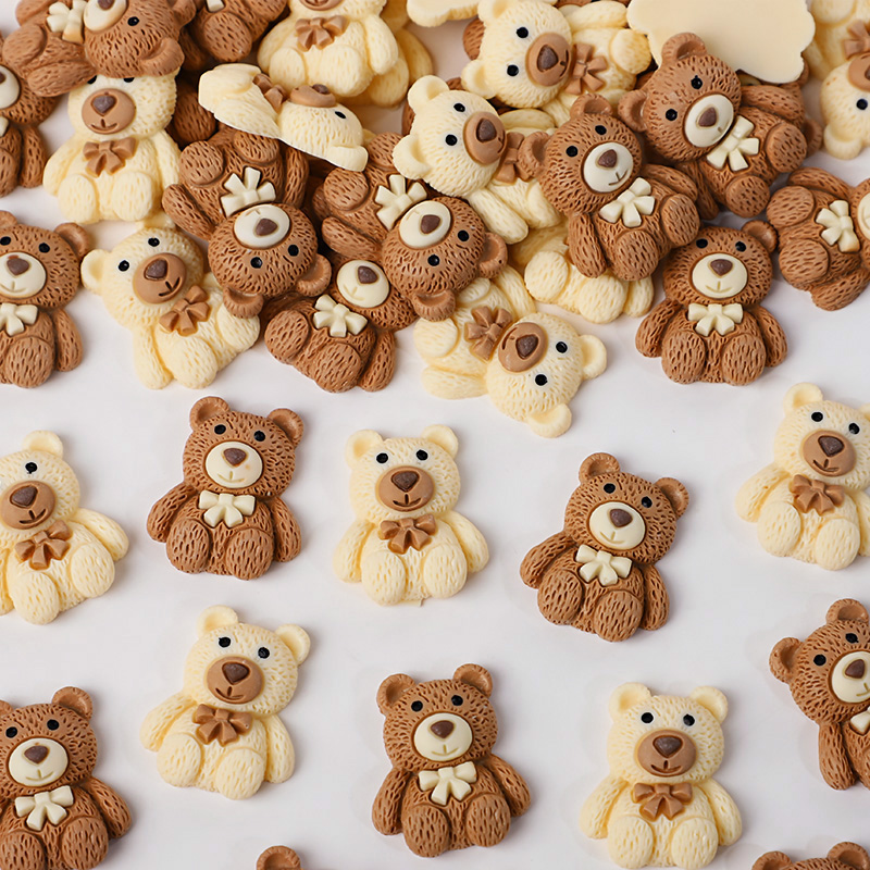 10/30/50pcs Hars Teddybeer Cab - Embellishments For Scrapbooking recensie en prijs
